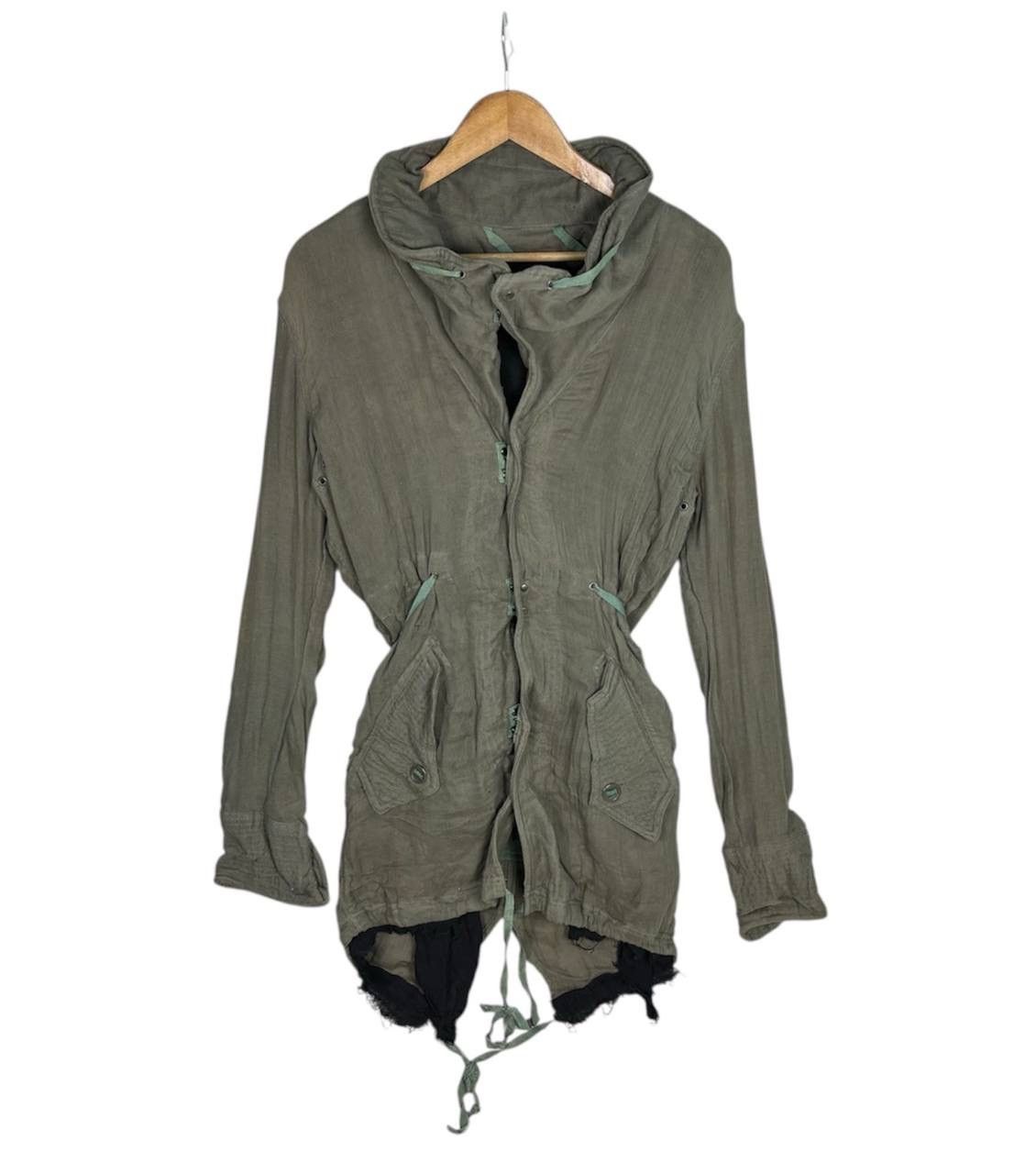 Le Grande Bleu (L.G.B.) Vintage Bernings Army Distressed Parka Jacket Size US M / EU 48-50 / 2 - 1 Thumbnail