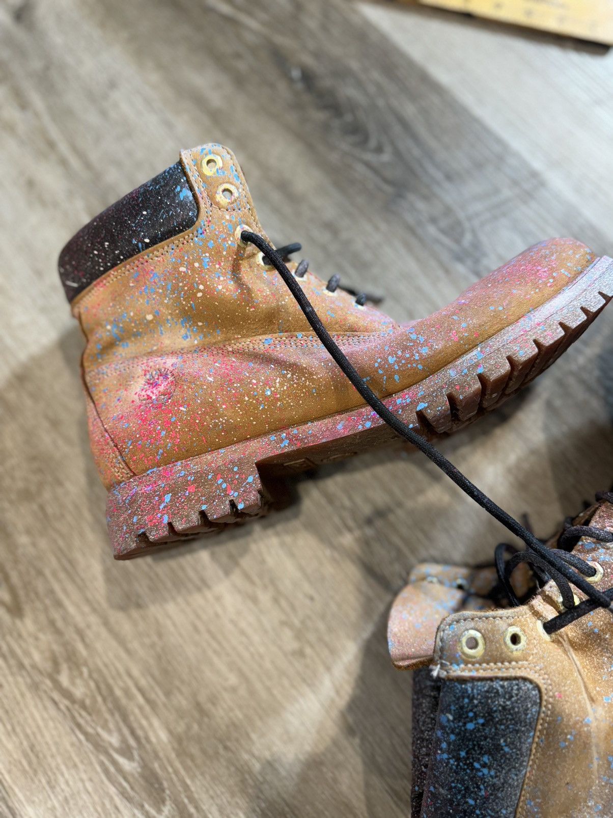 Japanese Brand × Timberland TIMBERLAND X BANKSYS COUSIN SZ 13 Size US 13 / EU 46 - 14 Thumbnail