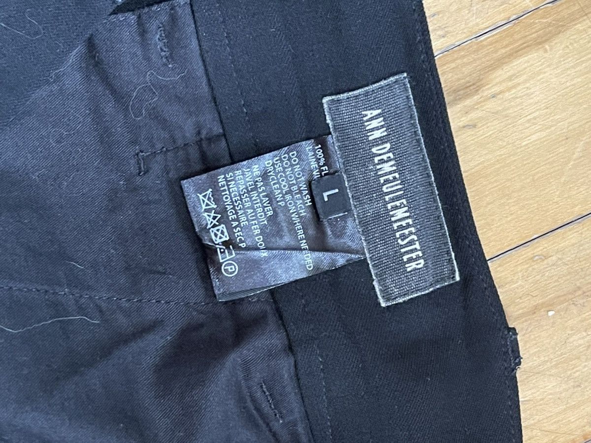 Ann Demeulemeester Wool bondage strap trousers Size US 33 - 7 Thumbnail
