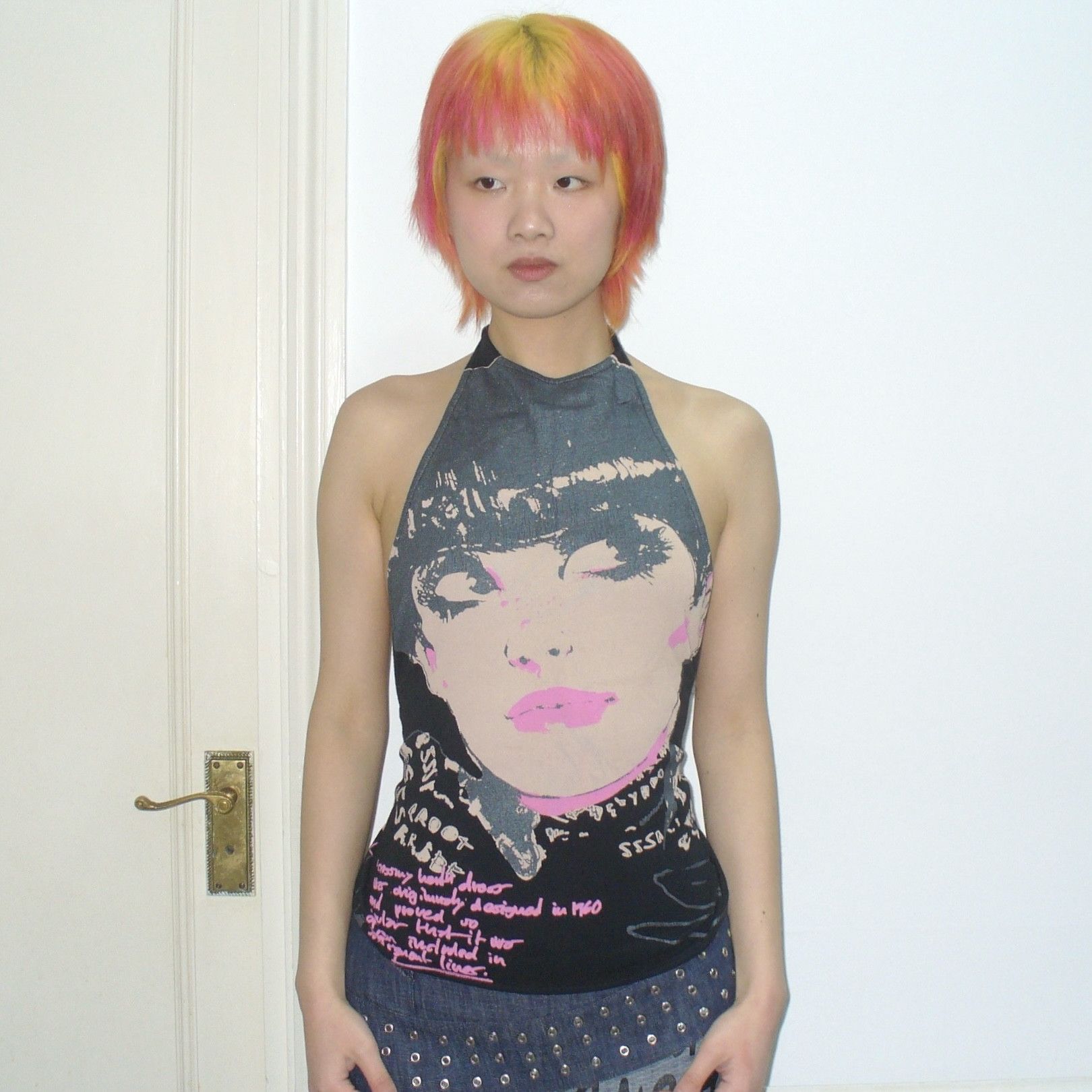 Custo Barcelona Custo Barcelona 00s halter neck top Size M / US 6-8 / IT 42-44 - 1 Thumbnail