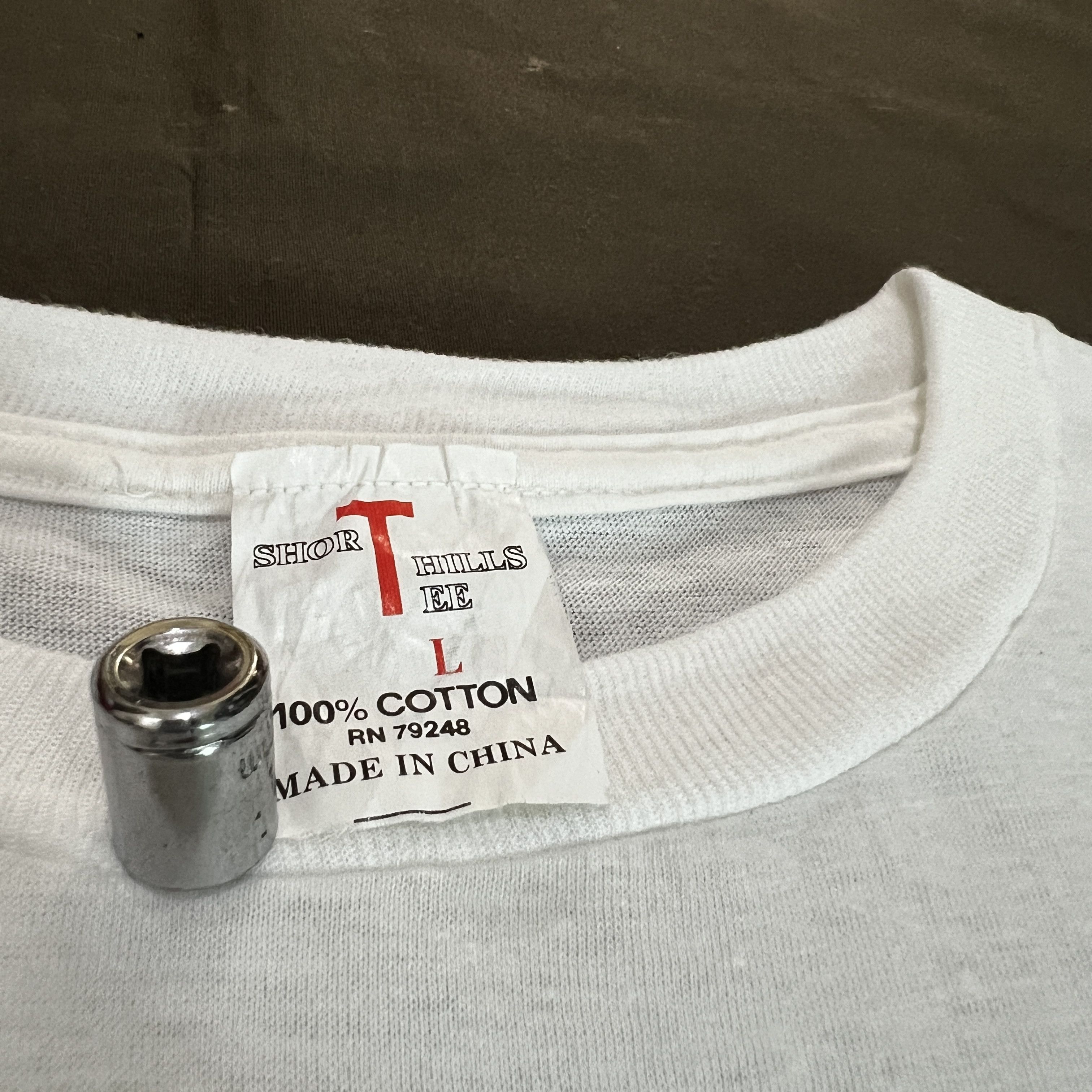 Vintage Vintage 90s Serenity Prayer Jesus God Holy Bible Tee Size US L / EU 52-54 / 3 - 3 Thumbnail