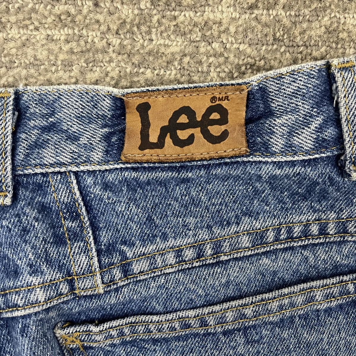 Lee LEE Riders Vintage Light Wash Denim Retro Mom Jeans Size 32" / US 10 / IT 46 - 10 Thumbnail