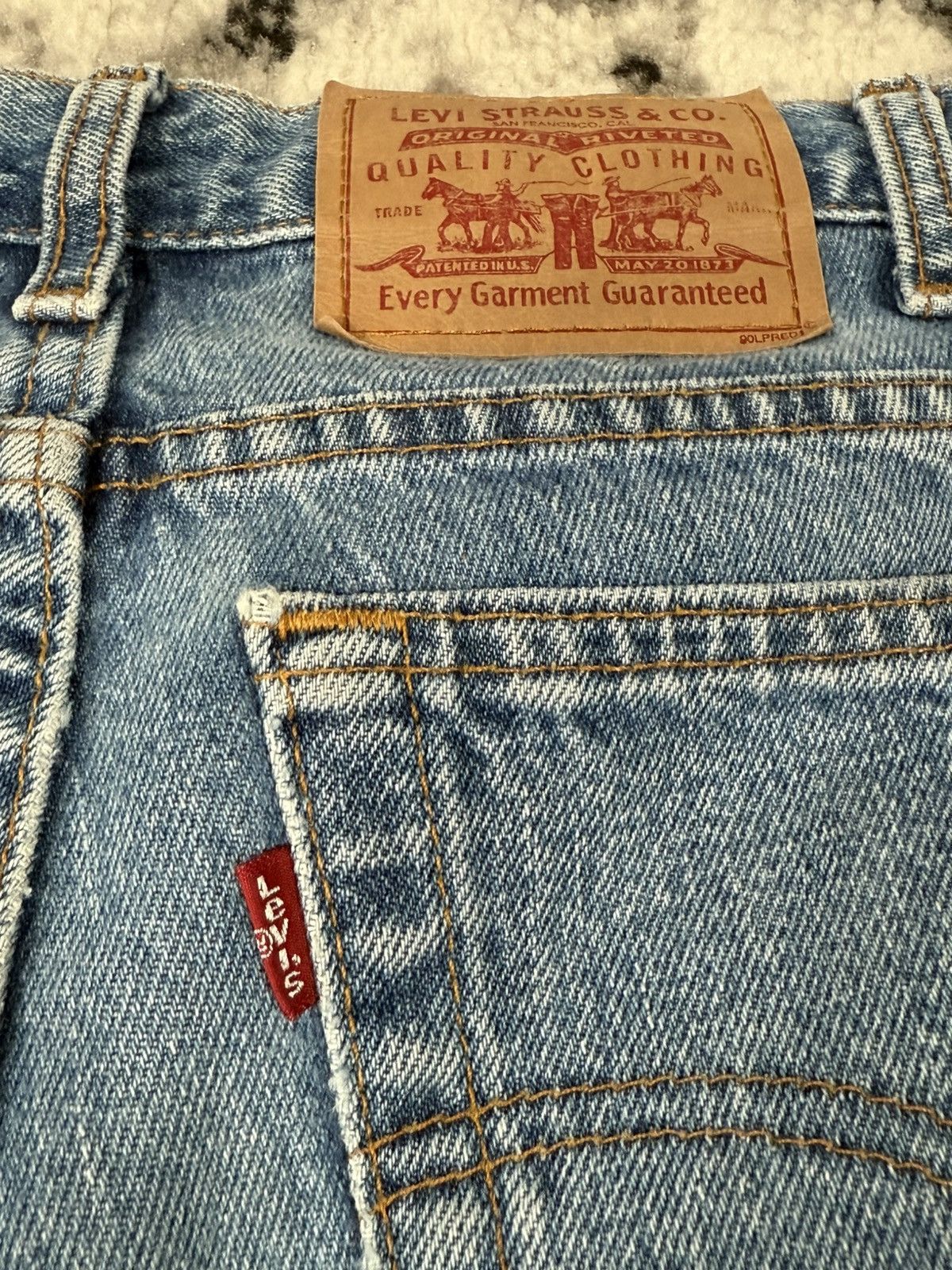Levi's Vintage Levi’s 512 Denim Jorts Size US 38 / EU 54 - 3 Thumbnail