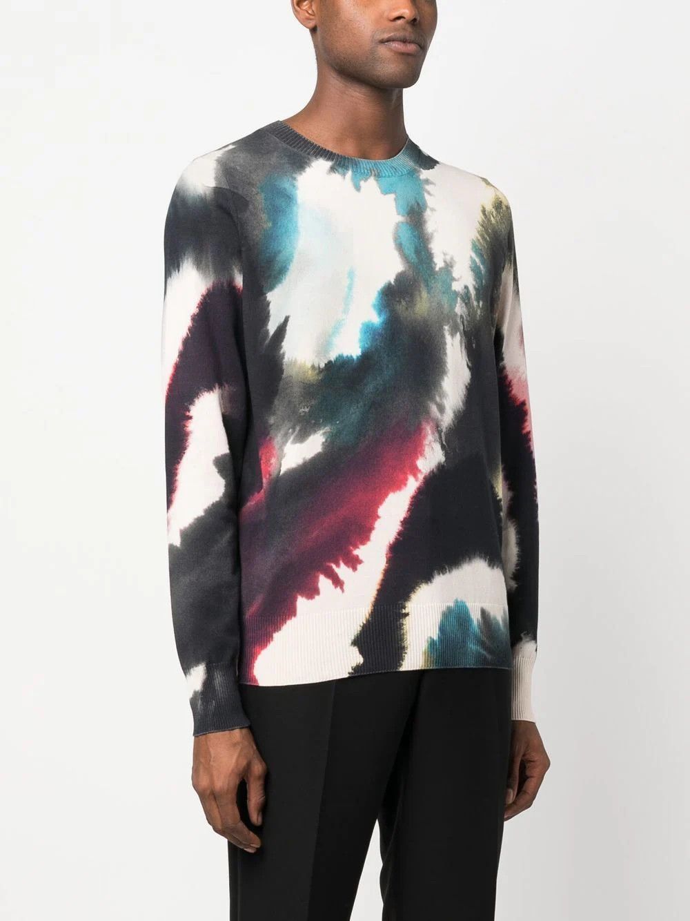 Alexander McQueen o1y1024 Sweater In Midnight Blue Size US M / EU 48-50 / 2 - 3 Thumbnail