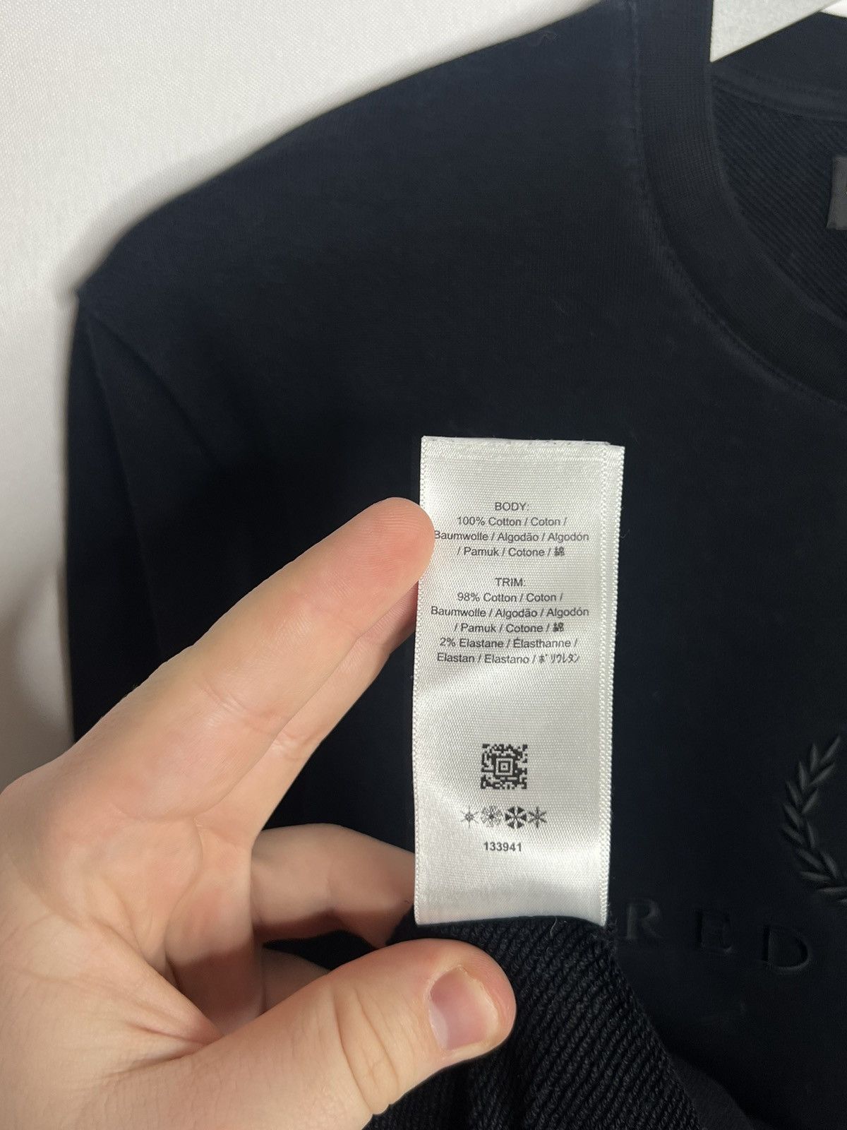 Other Fred Perry Big Logo Sweatshirt Sweater Pullover Y2K Vintage Size US M / EU 48-50 / 2 - 7 Thumbnail