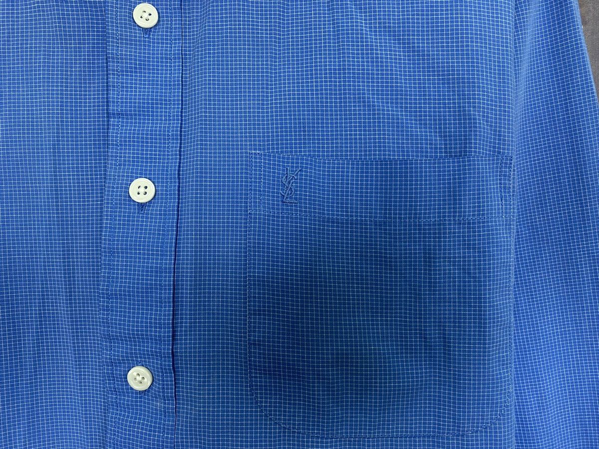 Vintage × Yves Saint Laurent Men’s Yves Saint Laurent Button Up Long Sleeve Shirt Size US XL / EU 56 / 4 - 4 Thumbnail