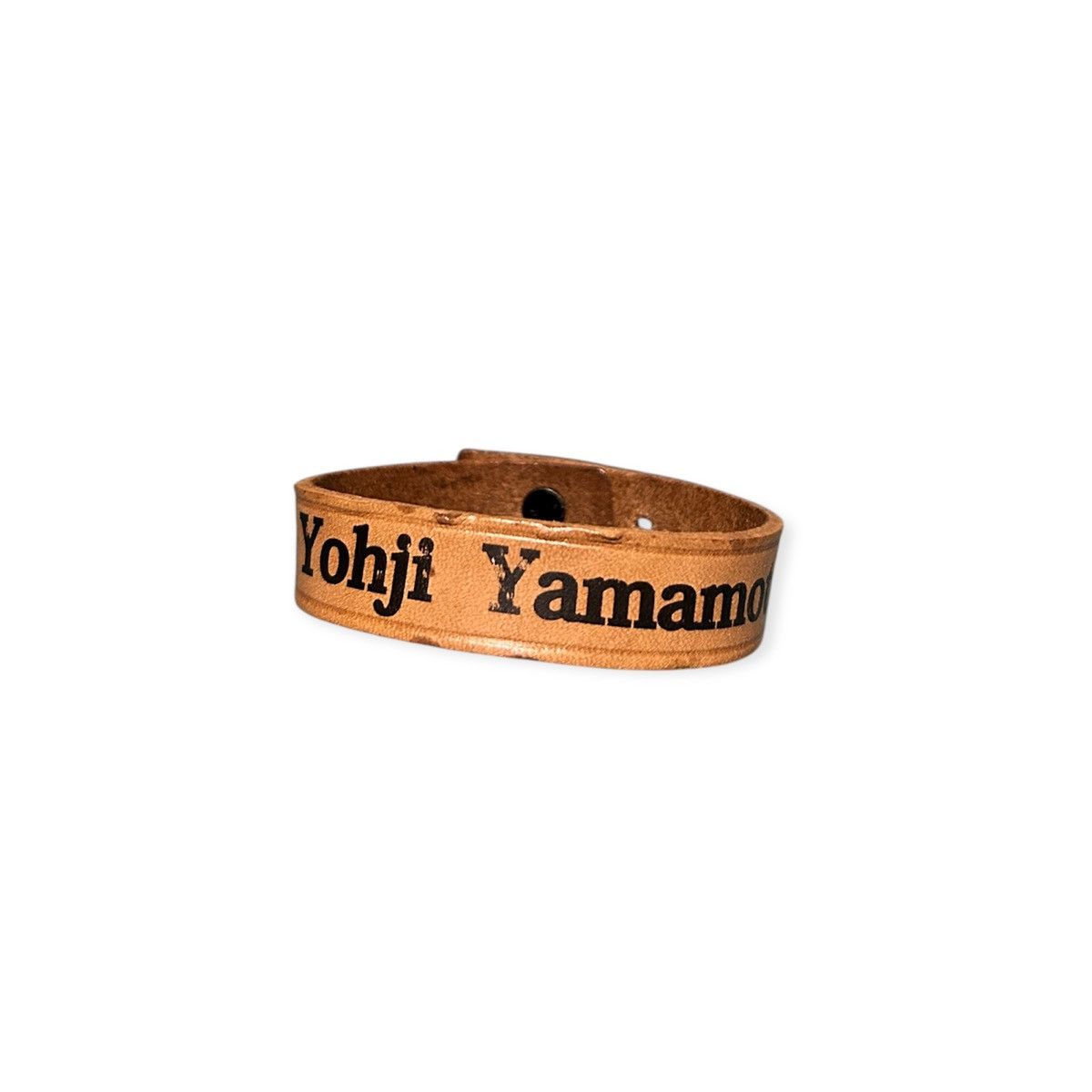 Yohji Yamamoto Leather Bracelet Size ONE SIZE - 3 Thumbnail