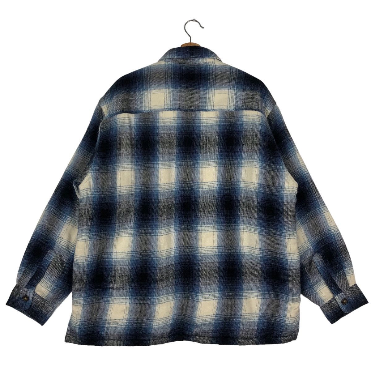 Flannel 🔥90’s Vintage Flannel Jacket Tartan Design Bayleaf Japan Size US L / EU 52-54 / 3 - 7 Thumbnail