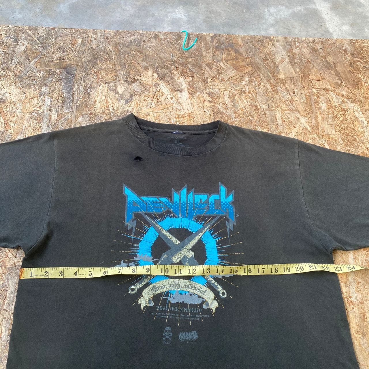Anime Vintage Devilock X Naruto Anime Tshirt Size US XL / EU 56 / 4 - 6 Thumbnail
