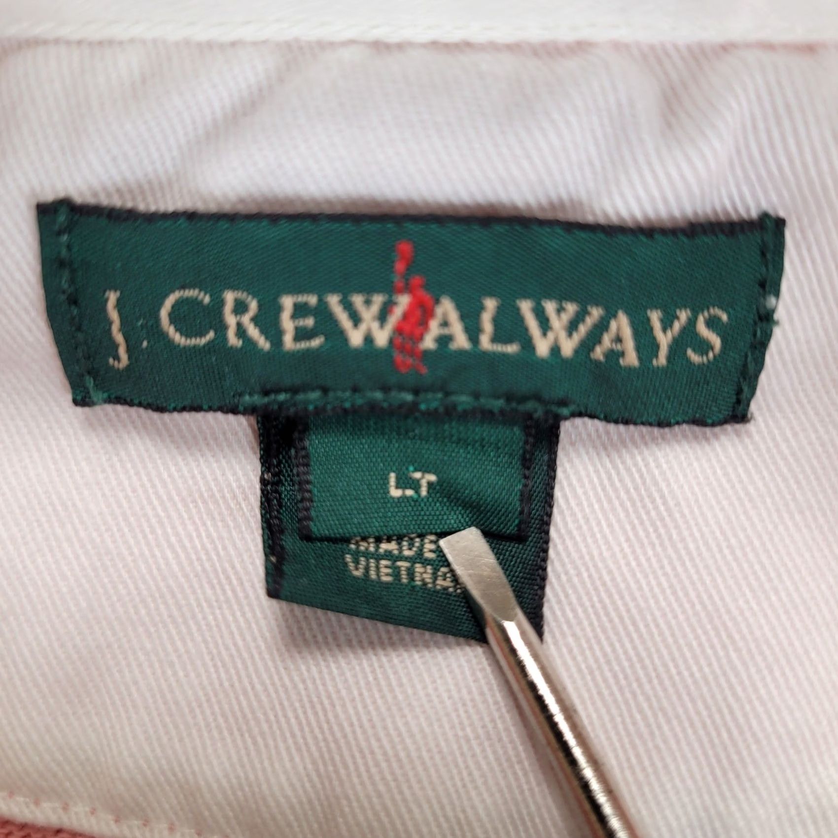 J.Crew J.CREW Oarsman Rugby Shirt Colorblock Pastel Multicolor Long Sleeve LT Tall Mens Regular Size US L / EU 52-54 / 3 - 3 Thumbnail