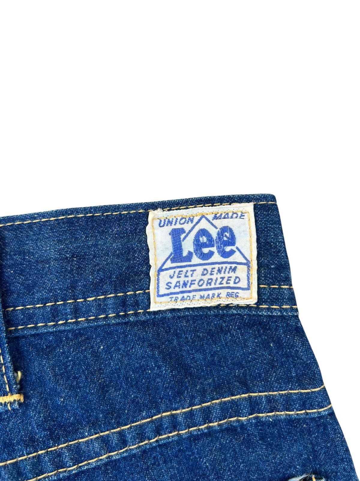 Lee Vintage 90s Lee Jelt Denim Sanforized Denim Work Jeans Size US 34 / EU 50 - 17 Thumbnail