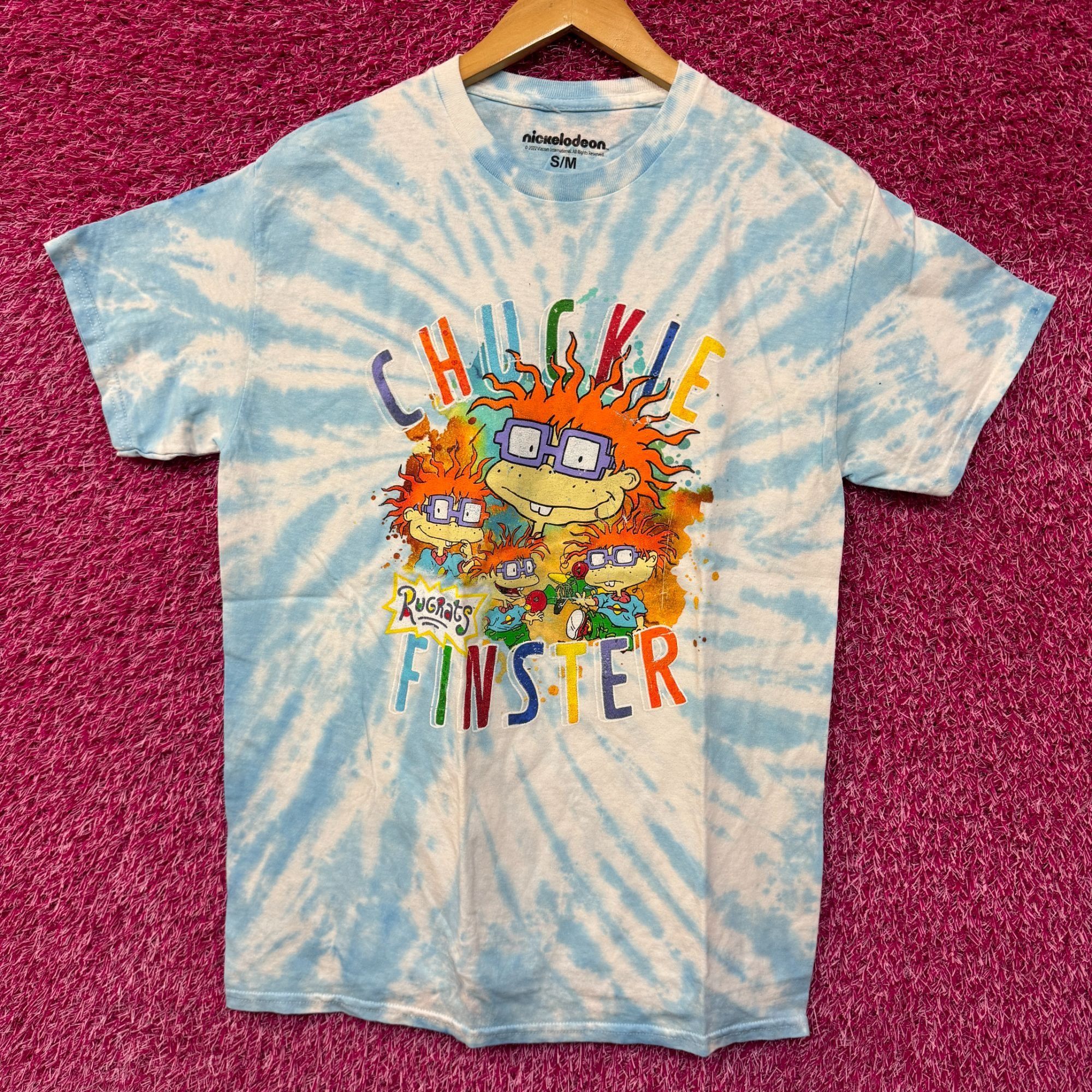 Nickelodeon Rugrats Chuckie Finster tiedye T-shirt size medium Size US M / EU 48-50 / 2 - 1 Thumbnail