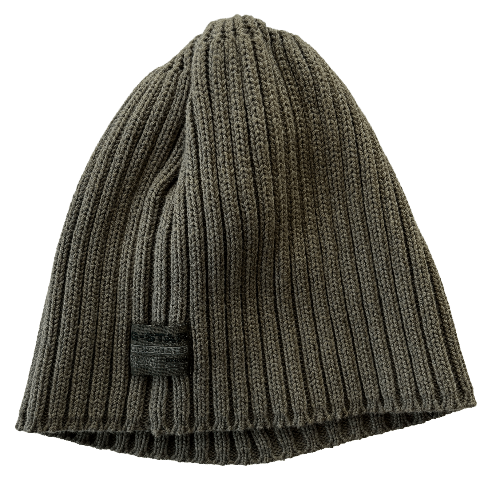 G-Star Y2K G Star Raw Beanie Olive Green Hat Army Military Size ONE SIZE - 2 Thumbnail
