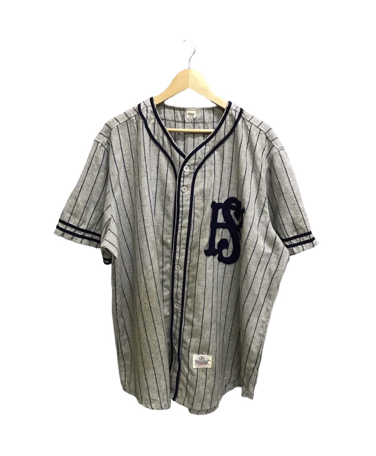 Vintage VINTAGE EBBETS FIELD FLANNEL WOOL BUTTON UP SHIRT Size US XXL / EU 58 / 5 - 1 Thumbnail