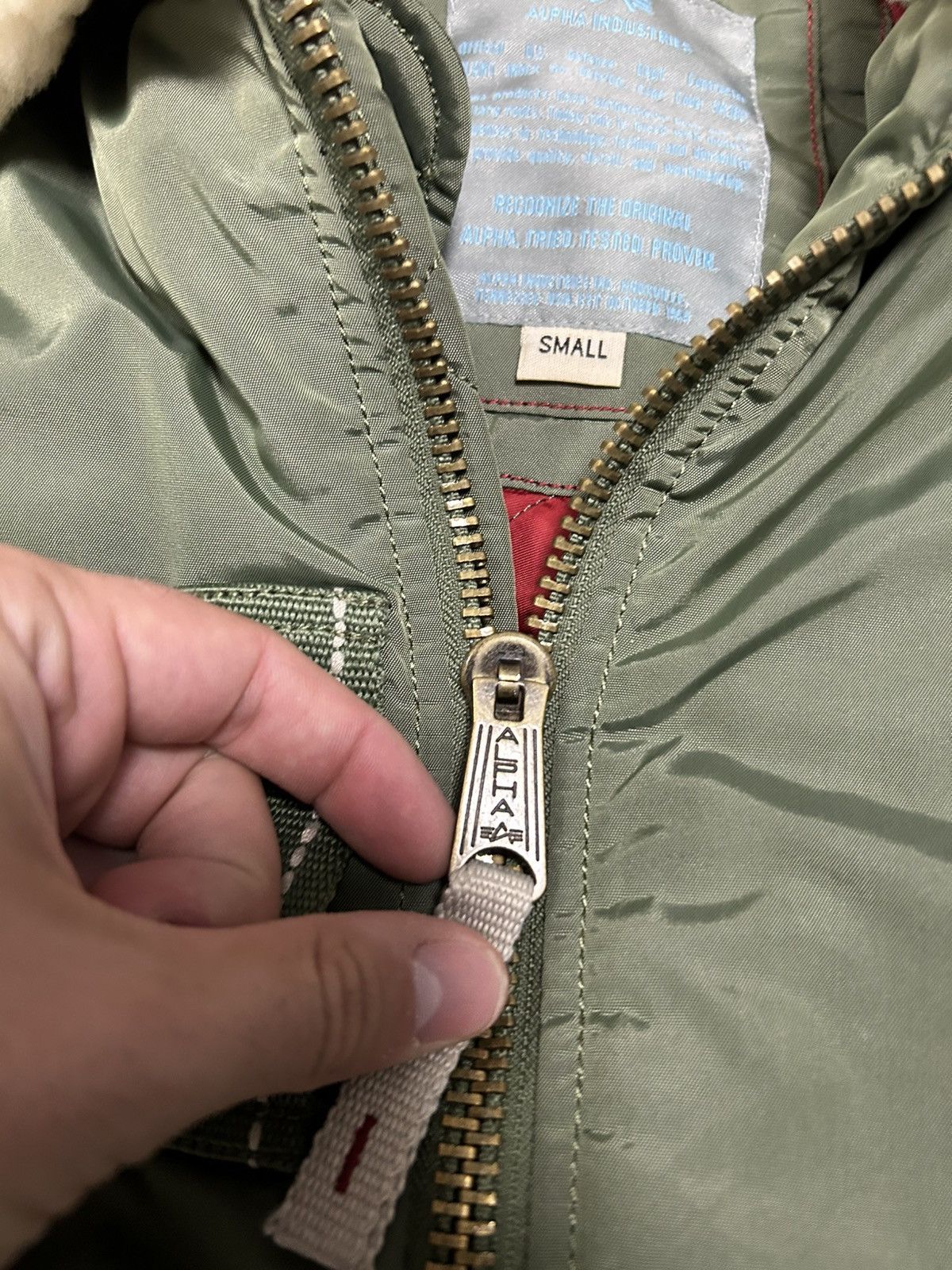Alpha Industries Vintage Bomber Alpha Industries Size Small MA-1 air force Size S / US 4 / IT 40 - 9 Thumbnail