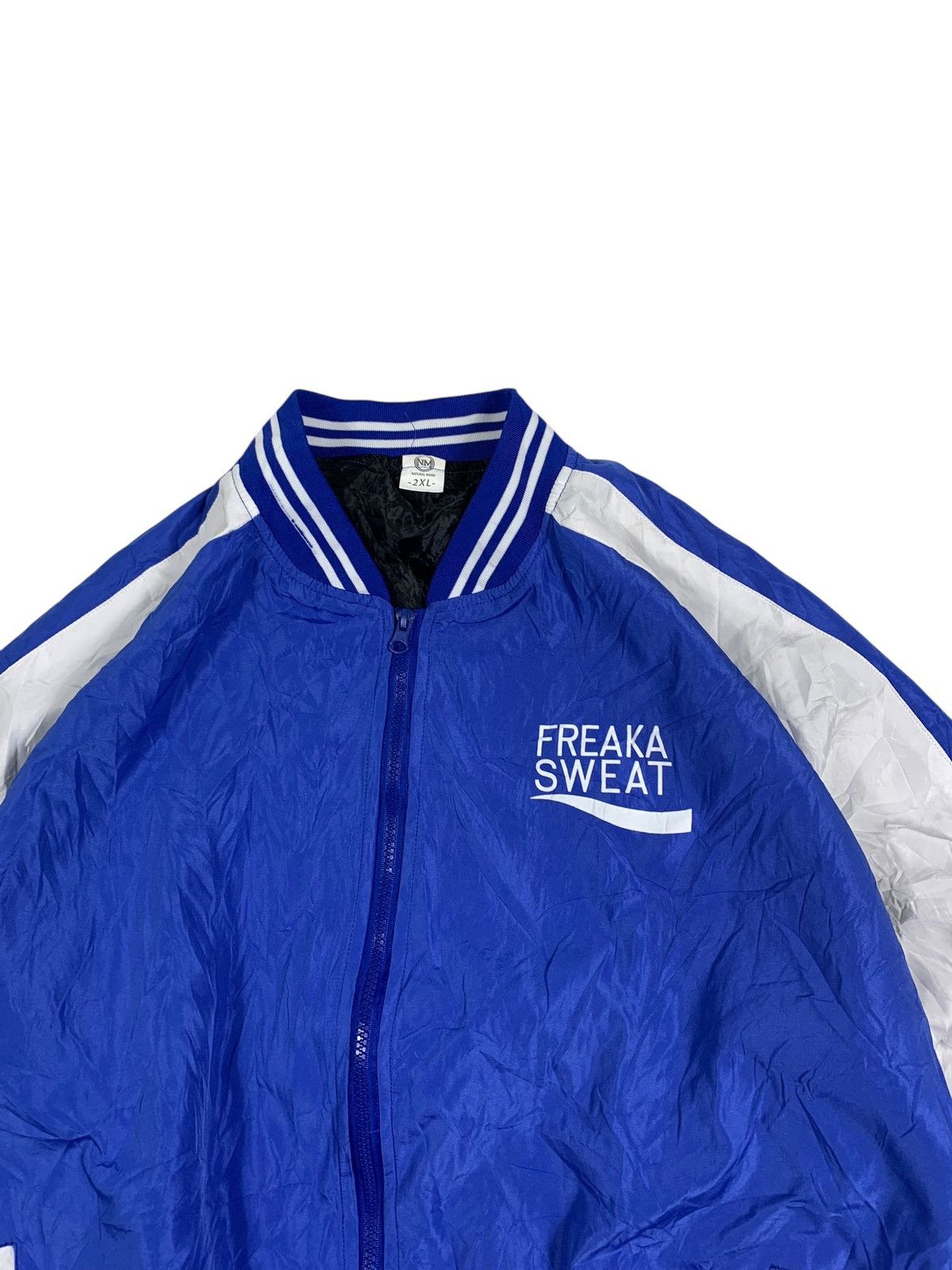 Japanese Brand × Vintage Vintage Pocari Sweet- Freaka Sweat Jacket Size US XL / EU 56 / 4 - 3 Thumbnail