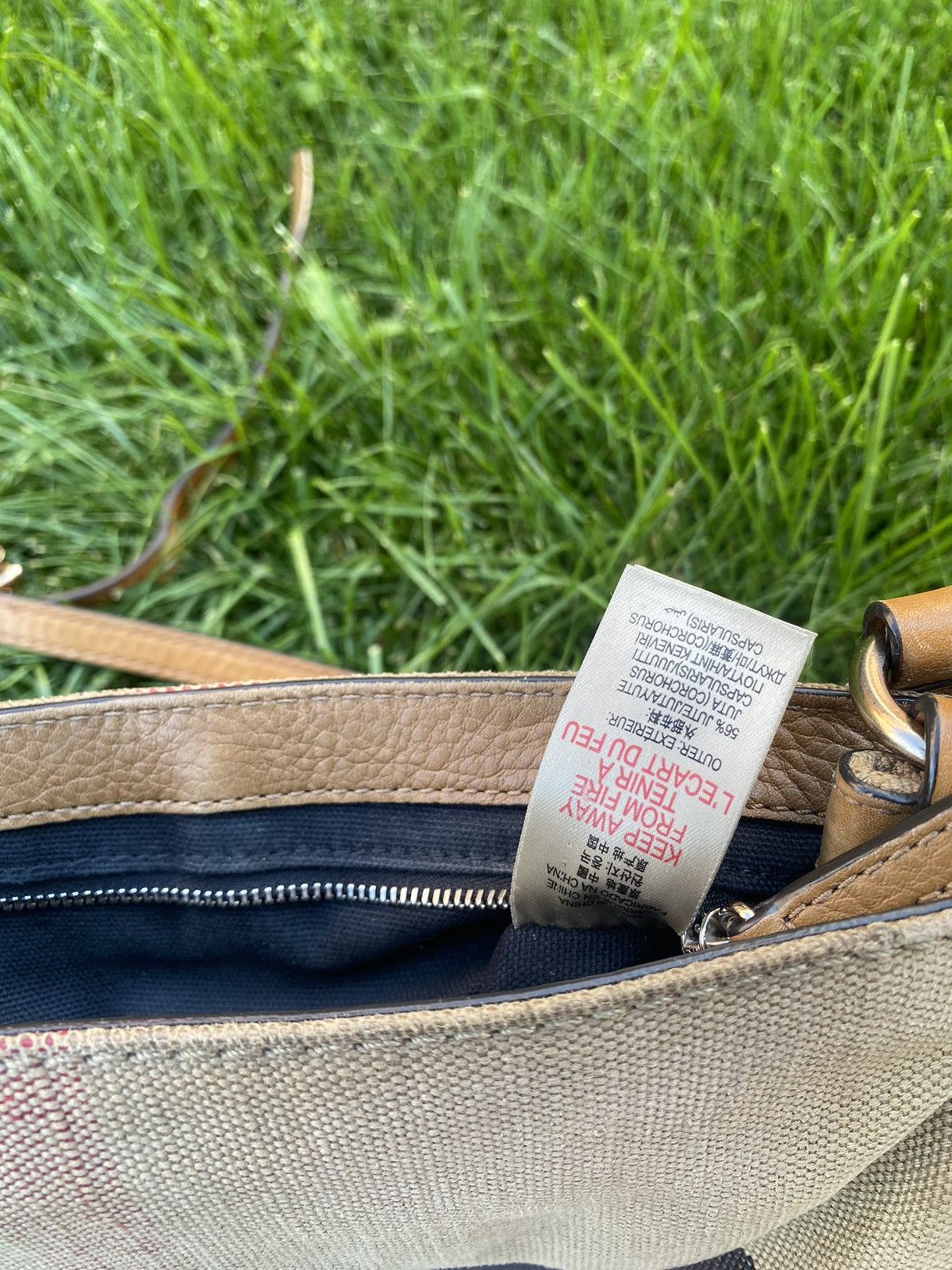 Burberry Prorsum × Vintage burberry crossbody bag brown leather Size ONE SIZE - 9 Thumbnail