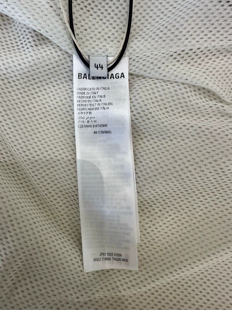 Balenciaga Balenciaga Off-White Polar Fleece Boomerang Jacket 2501-Nex Size US S / EU 44-46 / 1 - 8 Thumbnail