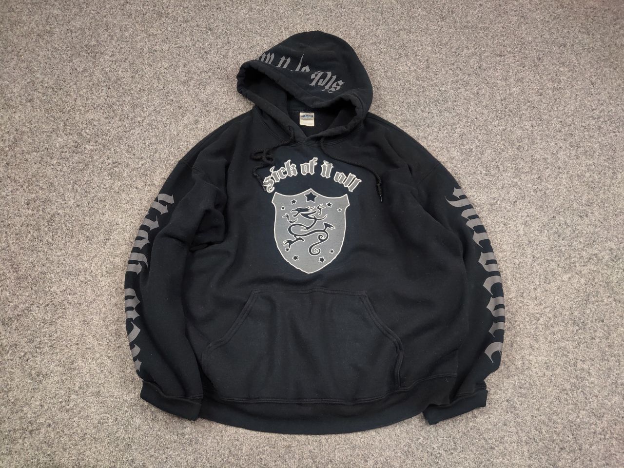 Other 90s Vintage Sick Of It All City Of New York Hardcore Hoodie Size US L / EU 52-54 / 3 - 2 Thumbnail