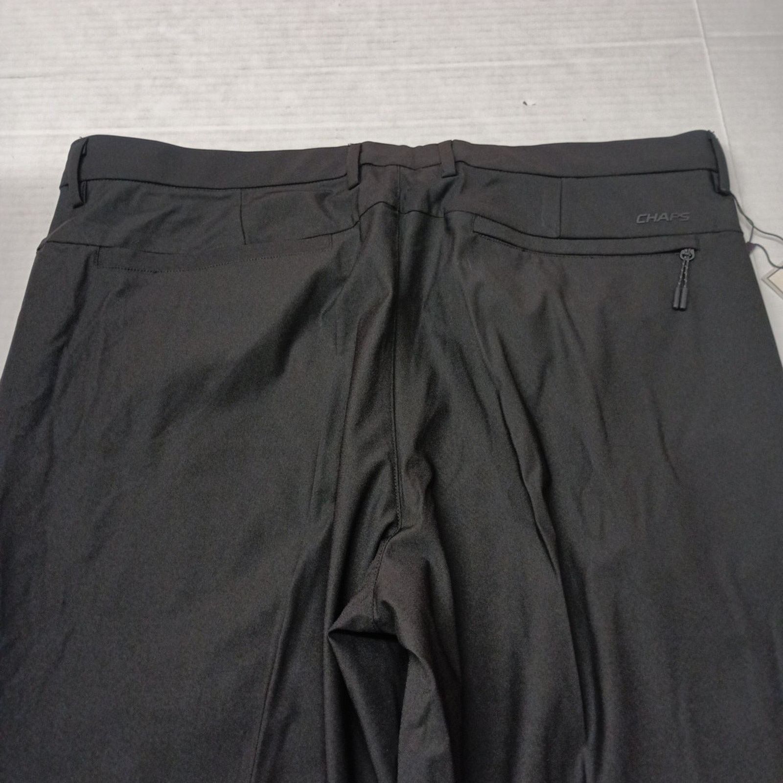Chaps Chaps Golf Slim Fit Pants Mens 38x30 Black Stretch Waistband Size US 38 / EU 54 - 7 Thumbnail