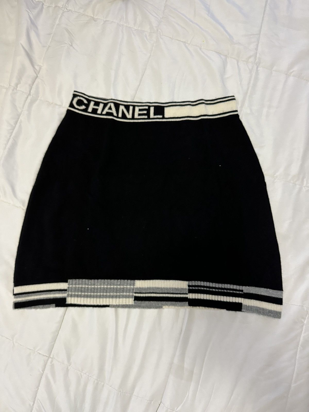 Chanel Chanel Mini Skirt Grailed
