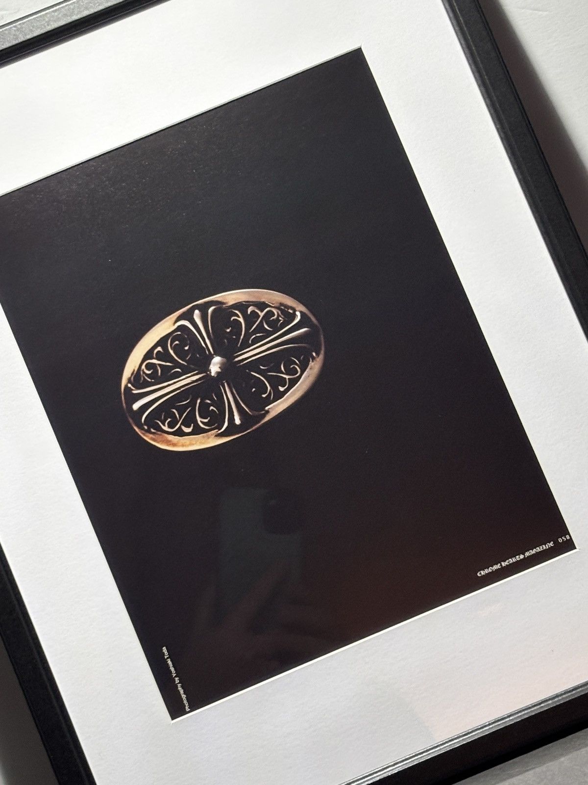 Chrome Hearts • Chrome Hearts • 'Silver Buckle' Vintage Framed Poster Size ONE SIZE - 4 Thumbnail