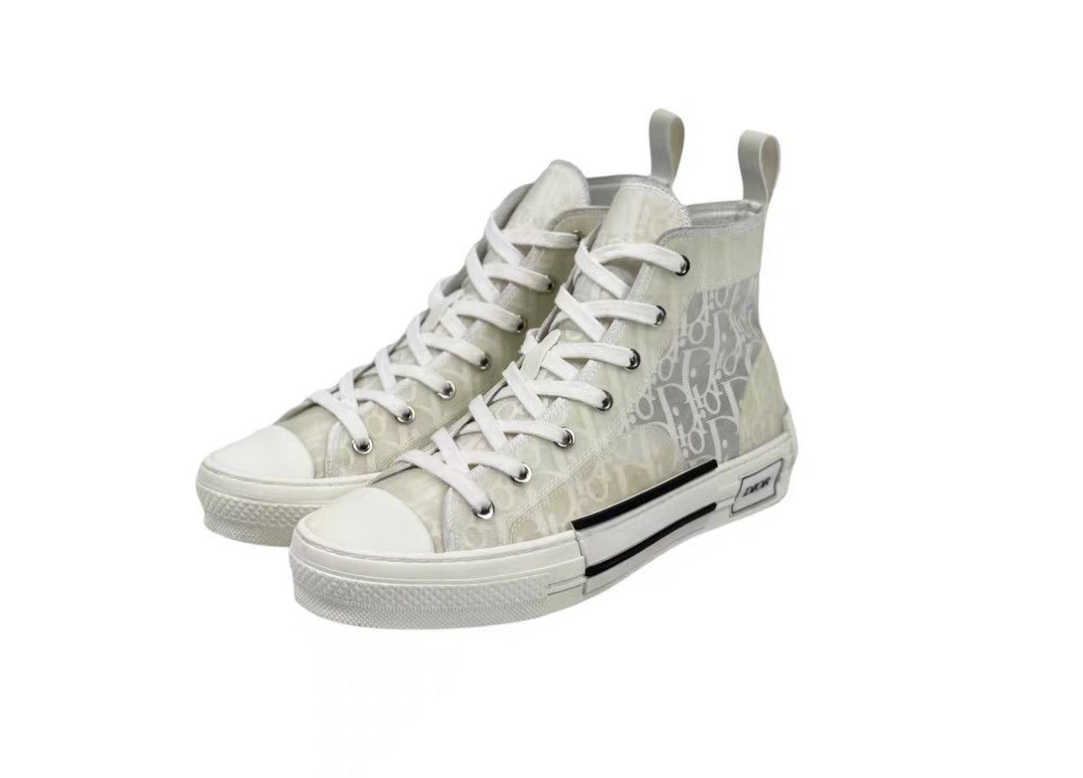 Dior Dior B23 Oblique High-Top Sneakers J31 Size US 6.5 / EU 39-40 - 1 Thumbnail