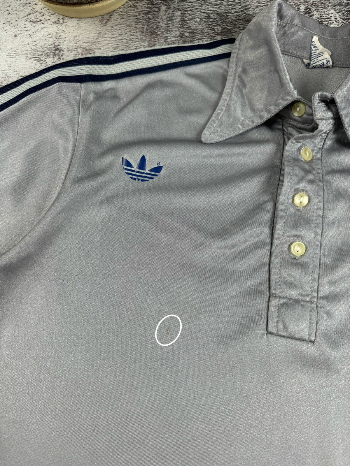 Adidas Adidas Ventex Made in France 70S - 80S Jersey T Shirt Tee Size US S / EU 44-46 / 1 - 7 Thumbnail