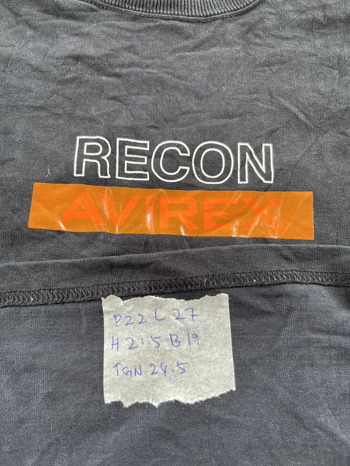 Avirex Avirex Flyers Recon Big Logo Long Sleeve Tee Size US L / EU 52-54 / 3 - 7 Thumbnail