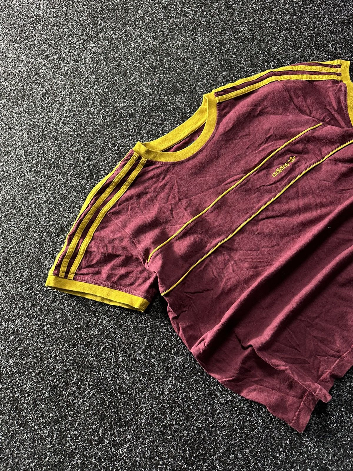 Adidas × Vintage 🚨 VINTAGE ADIDAS RARE TEE Y2K BALENCI STYLE ARCHIVE OVER Size US S / EU 44-46 / 1 - 2 Thumbnail