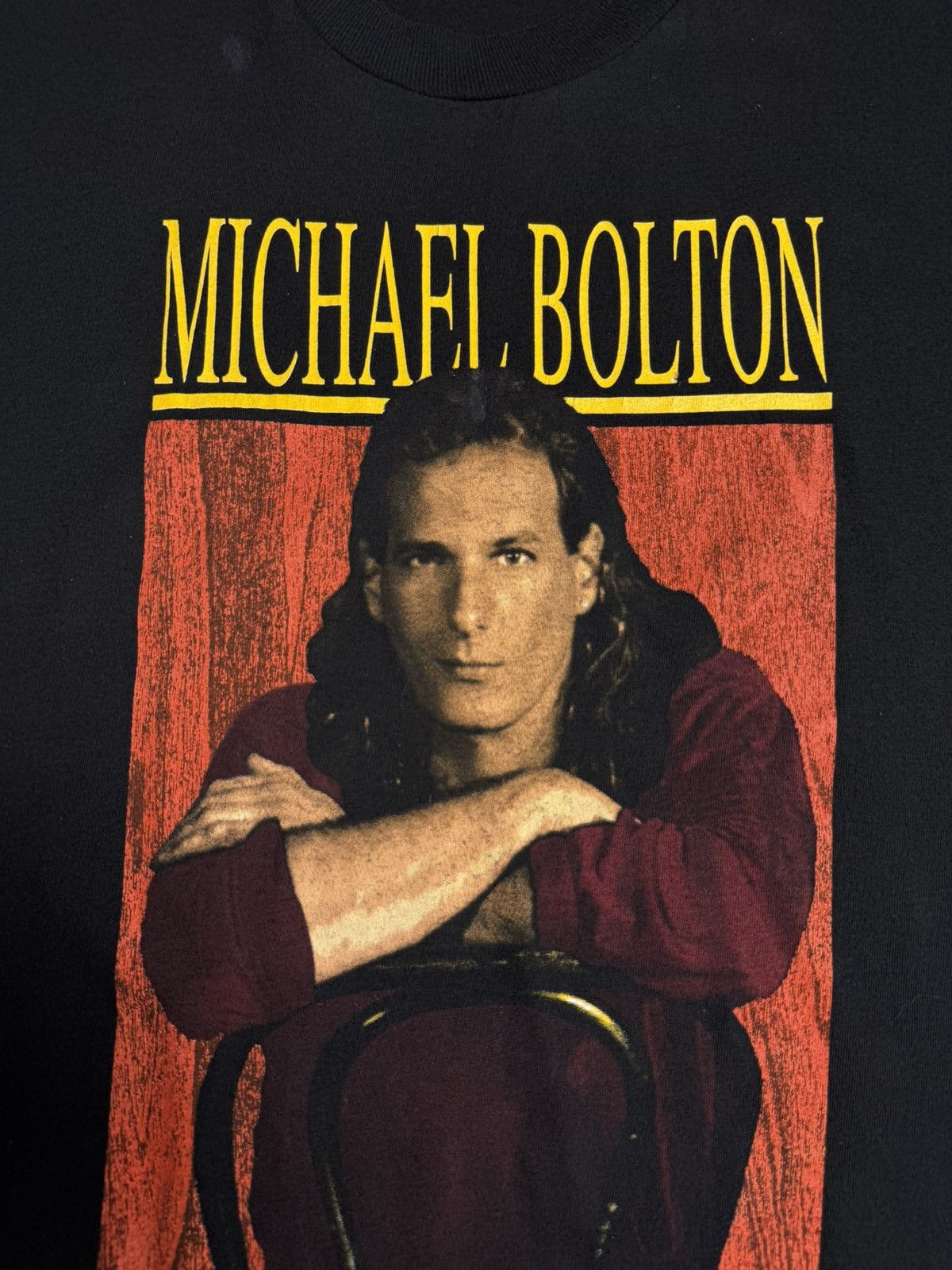Band Tees 1993 Michael Bolton T-Shirt The Timeless European Tour Size US L / EU 52-54 / 3 - 6 Thumbnail