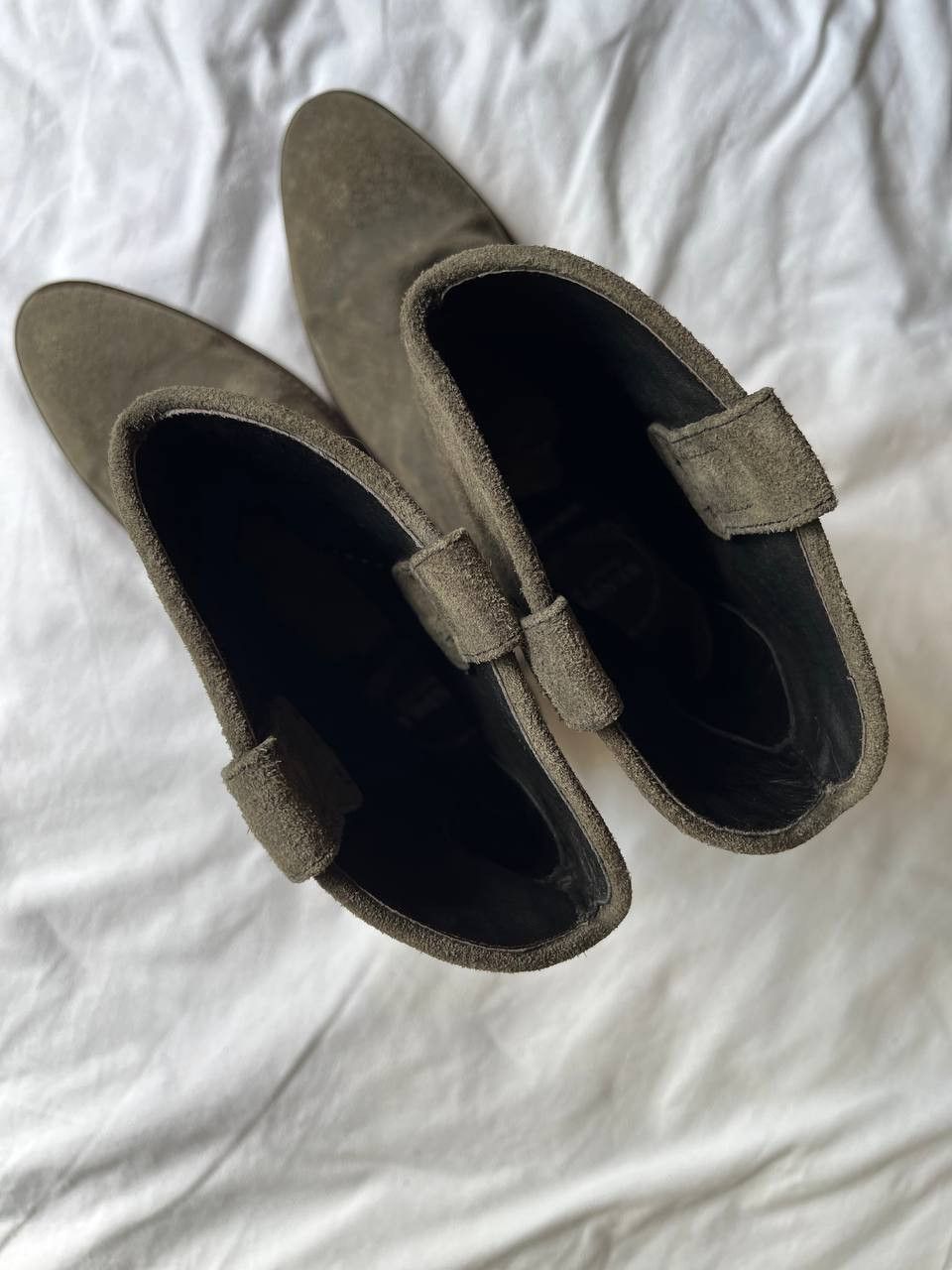 Sendra Sendra gray suede vintage above ankle cossacks biker boots Size US 9 / IT 39 - 8 Thumbnail