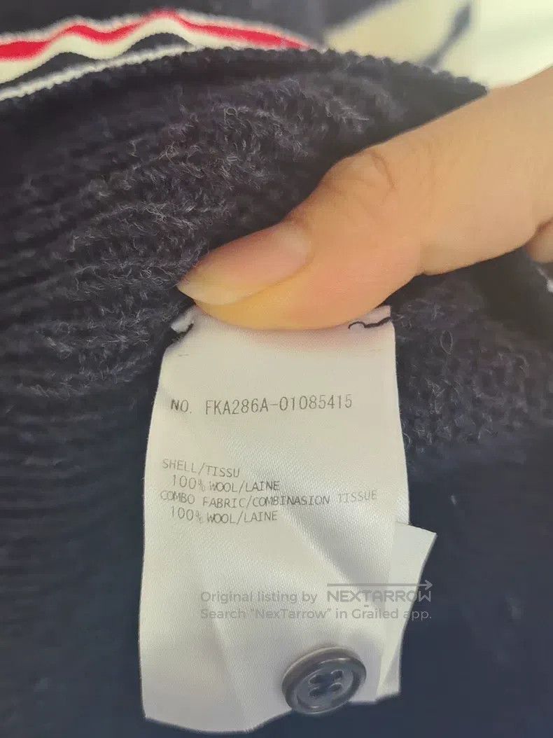 Thom Browne Thom Browne Blue Sweater Size US M / EU 48-50 / 2 - 4 Thumbnail