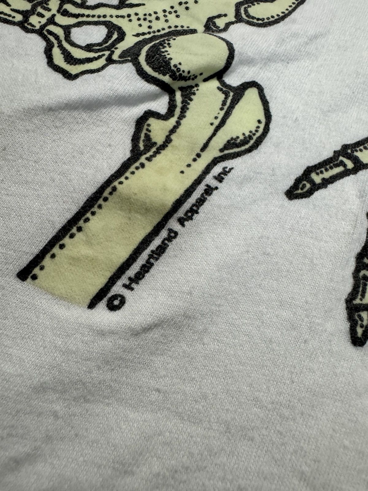 If Six Was Nine × Vintage assorted tshirt - skeleton glow in dark tee Size US XL / EU 56 / 4 - 4 Thumbnail