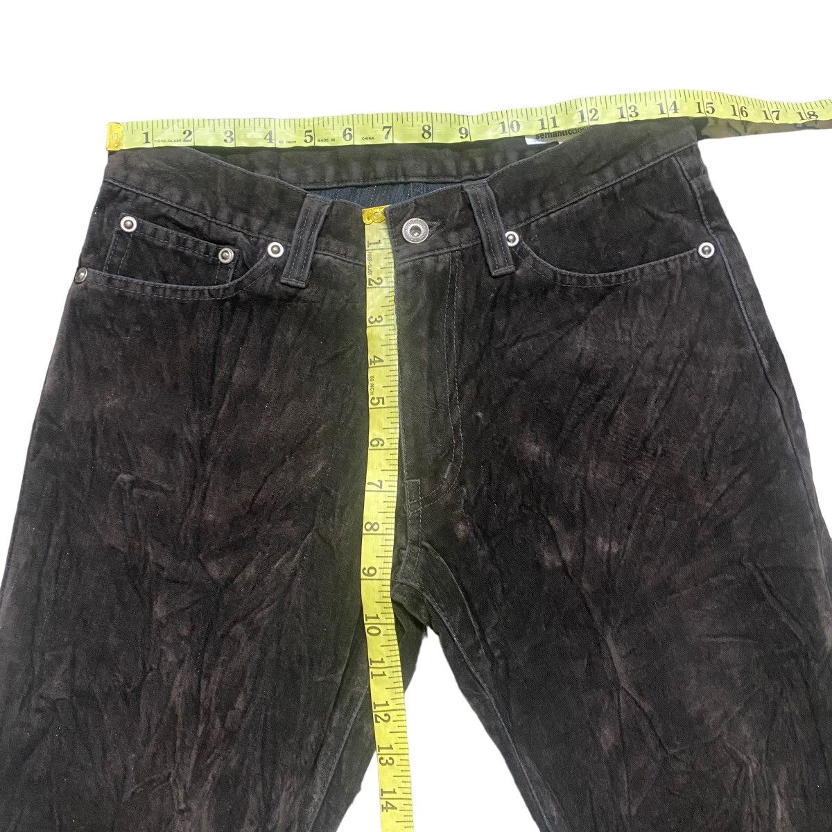semanticdesign Semantic Design Velvet Striped Flare Jeans Size US 28 / EU 44 - 17 Thumbnail