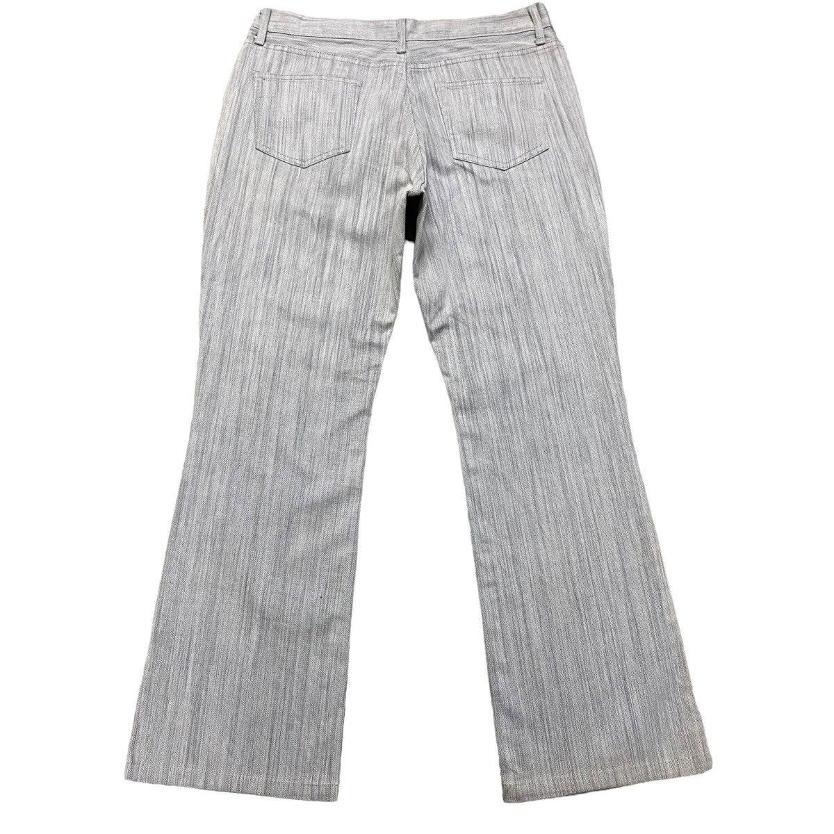 semanticdesign Semantic Design Striped Denim Flare Jeans Size US 33 - 2 Thumbnail