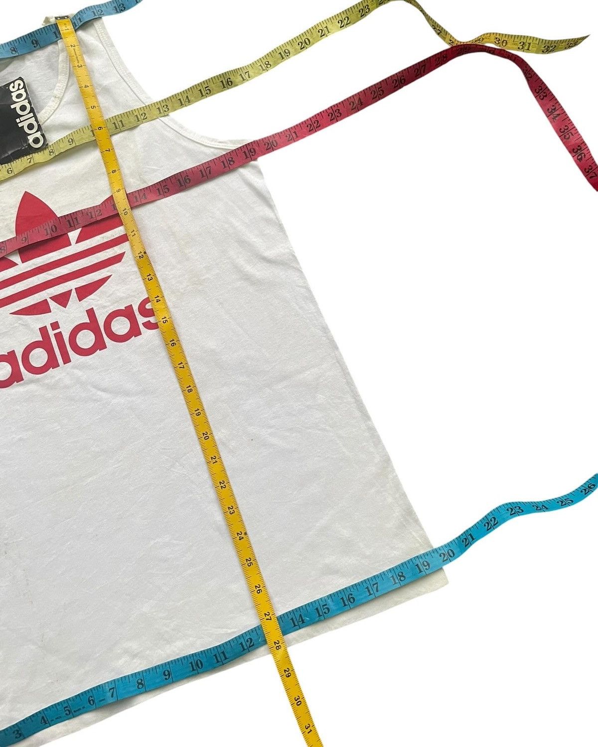 Adidas Vintage Adidas Trefoil Deadstock Sleeveless Tshirt Size US M / EU 48-50 / 2 - 10 Thumbnail