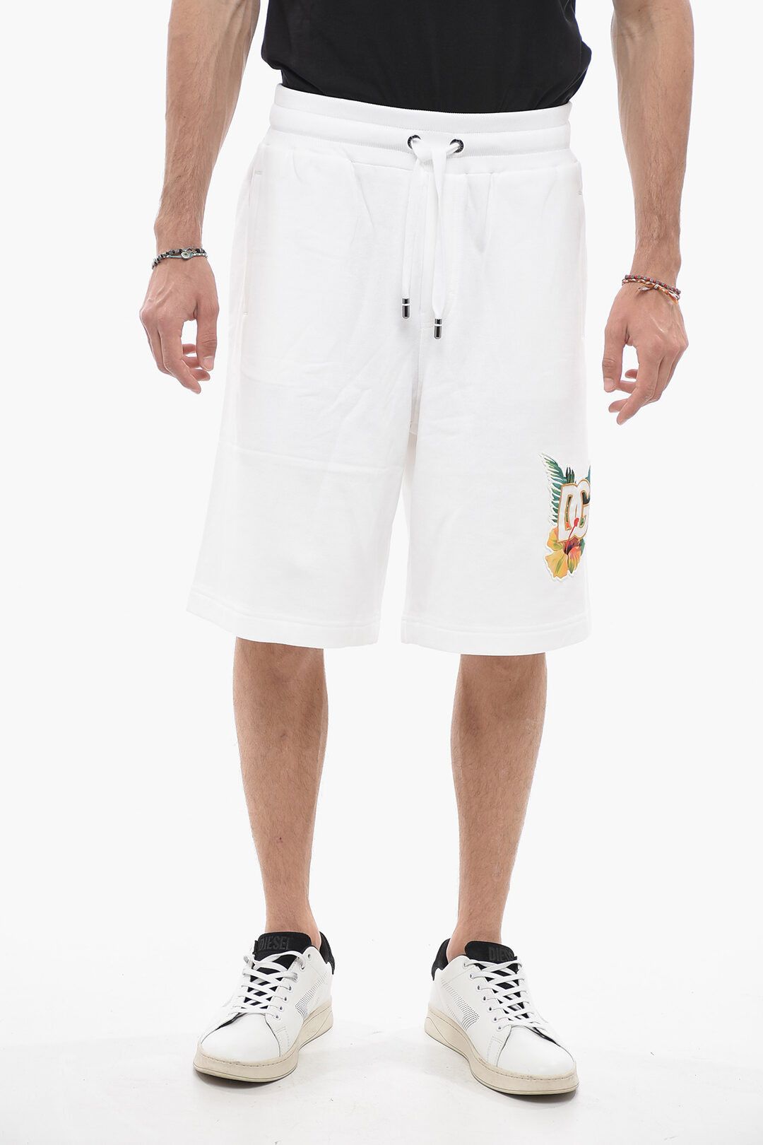 image of Dolce Gabbana Og1Mm0424 Cotton Short In White, Men's (Size 28)