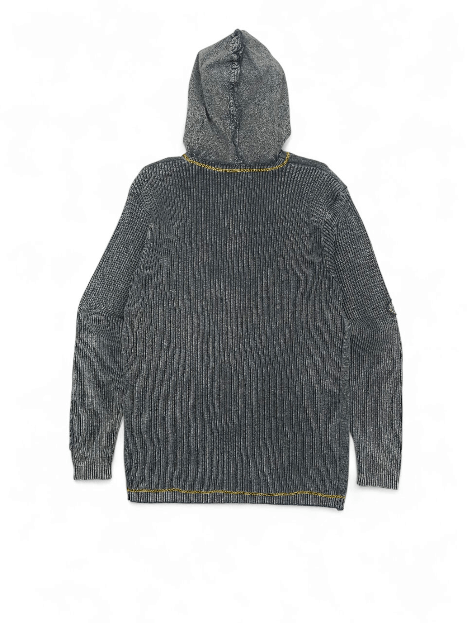 JNCO 💎 Vintage Gray Dragon Tribal Washed Hoodie Sweatshirt Y2K Size US M / EU 48-50 / 2 - 2 Thumbnail