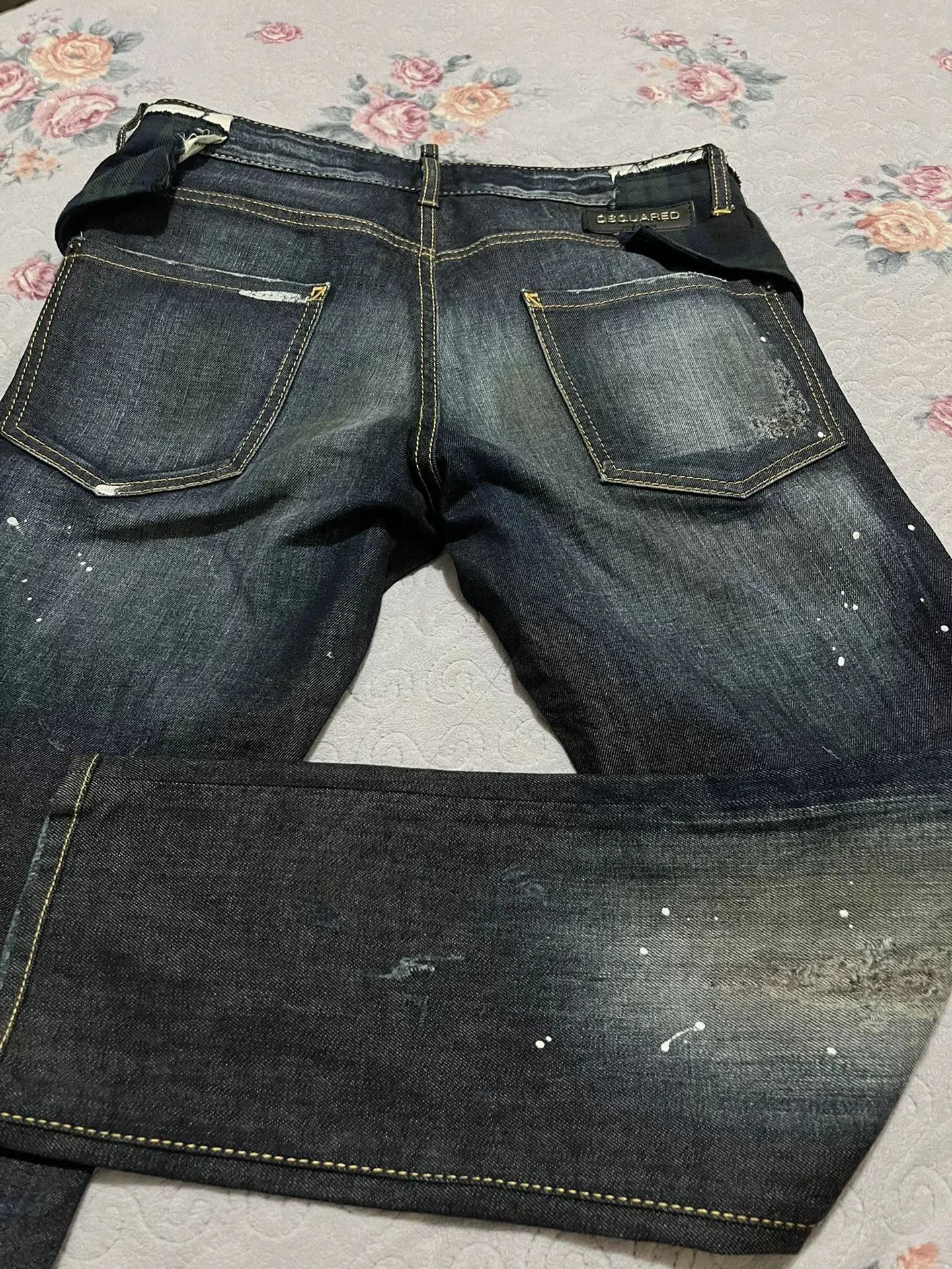 Dsquared2 Dsquared Men's Distressed Jeans. Size US 28 / EU 44 - 4 Thumbnail