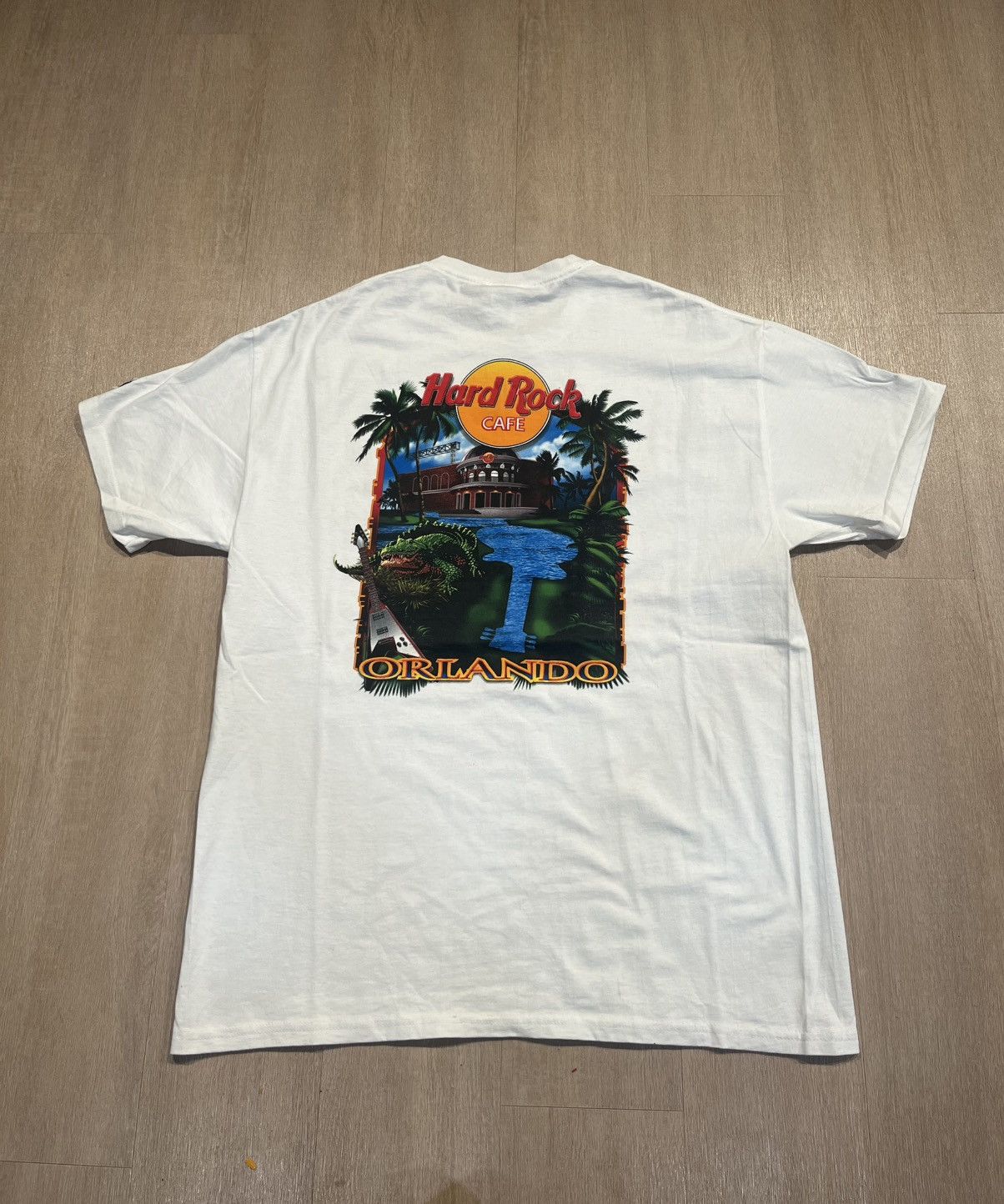 Vintage Vintage Hard Rock Shirt XL Size US XL / EU 56 / 4 - 2 Thumbnail