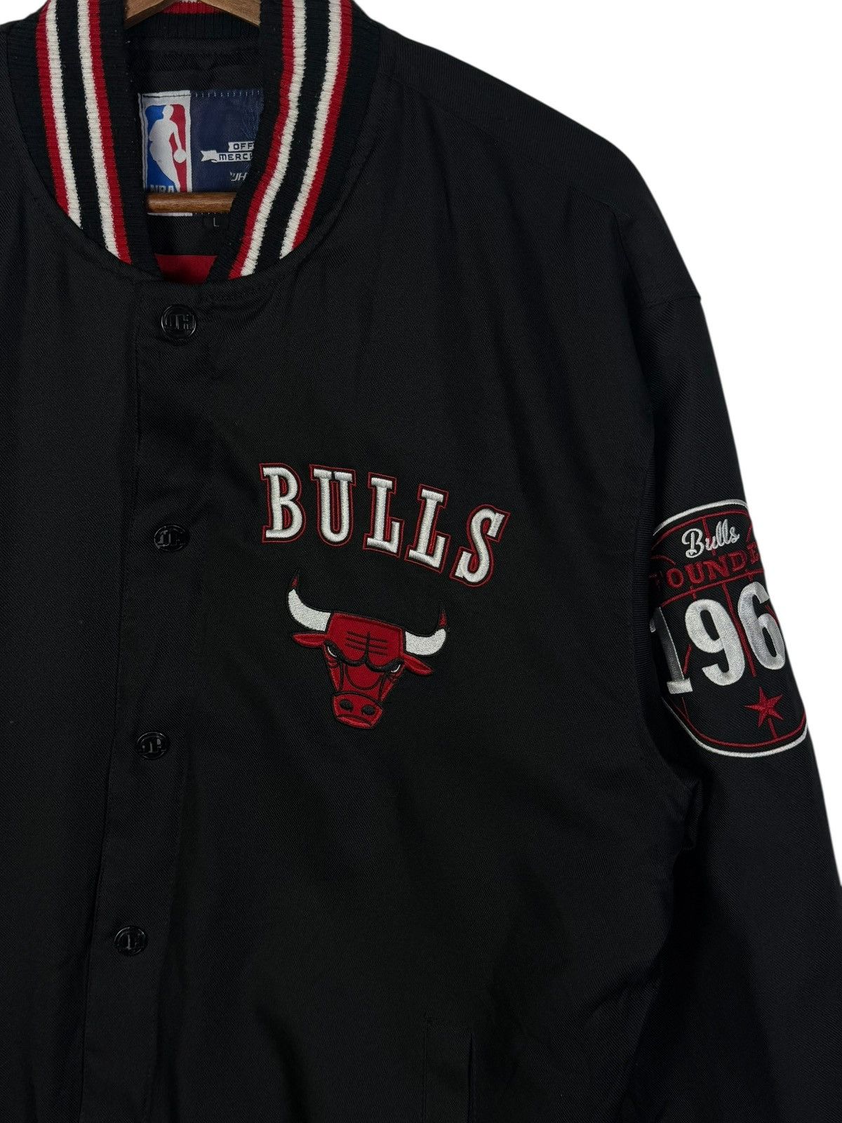 NBA Vintage 90s Chicago Bulls Varsity Jacket Size US XL / EU 56 / 4 - 7 Thumbnail