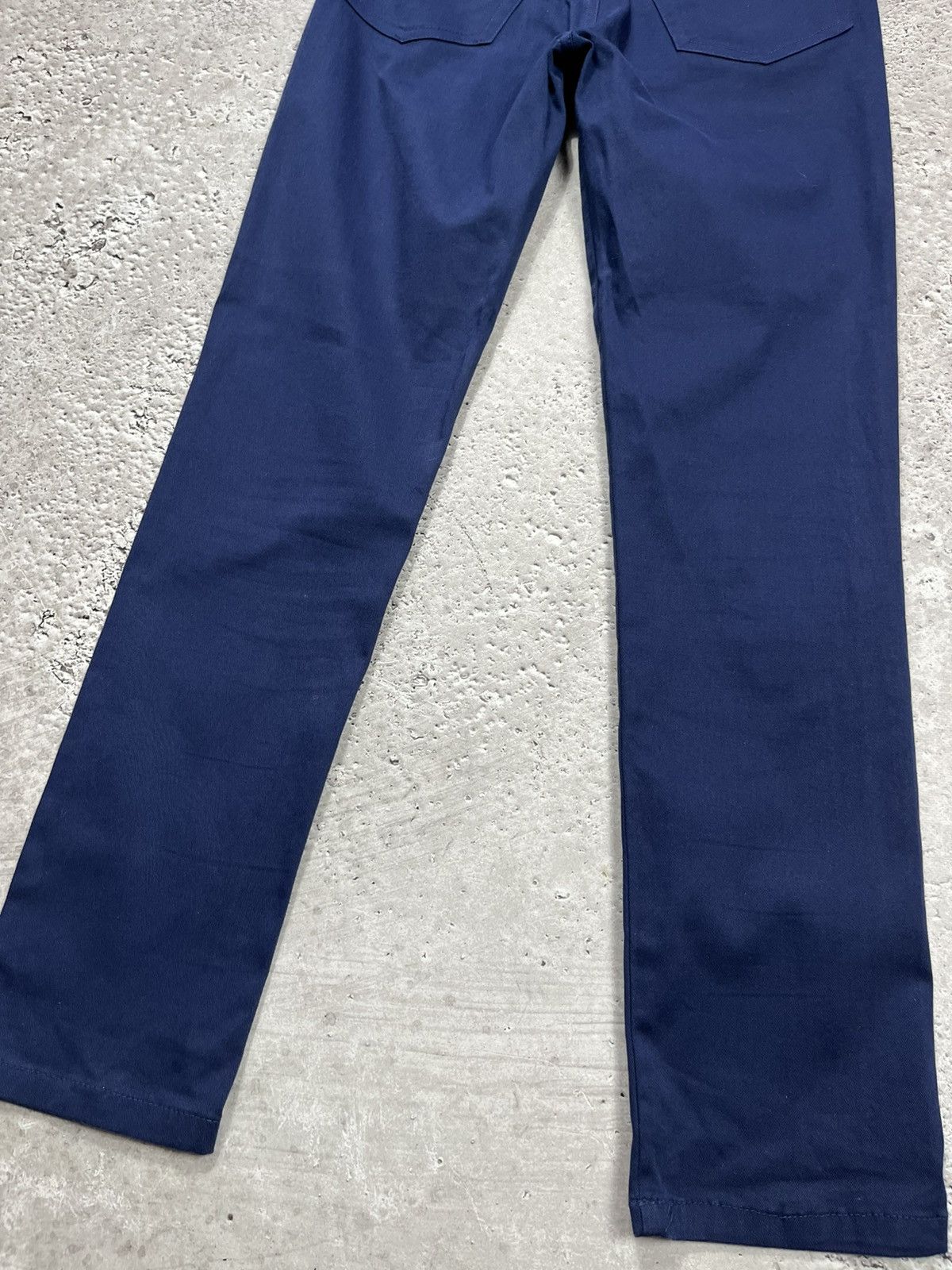 Marithe + Francois Girbaud Marithe Francois Girbaud Navy Slim Fit Stretch Pants Italy Size 24" / US 00 / IT 34 - 12 Thumbnail