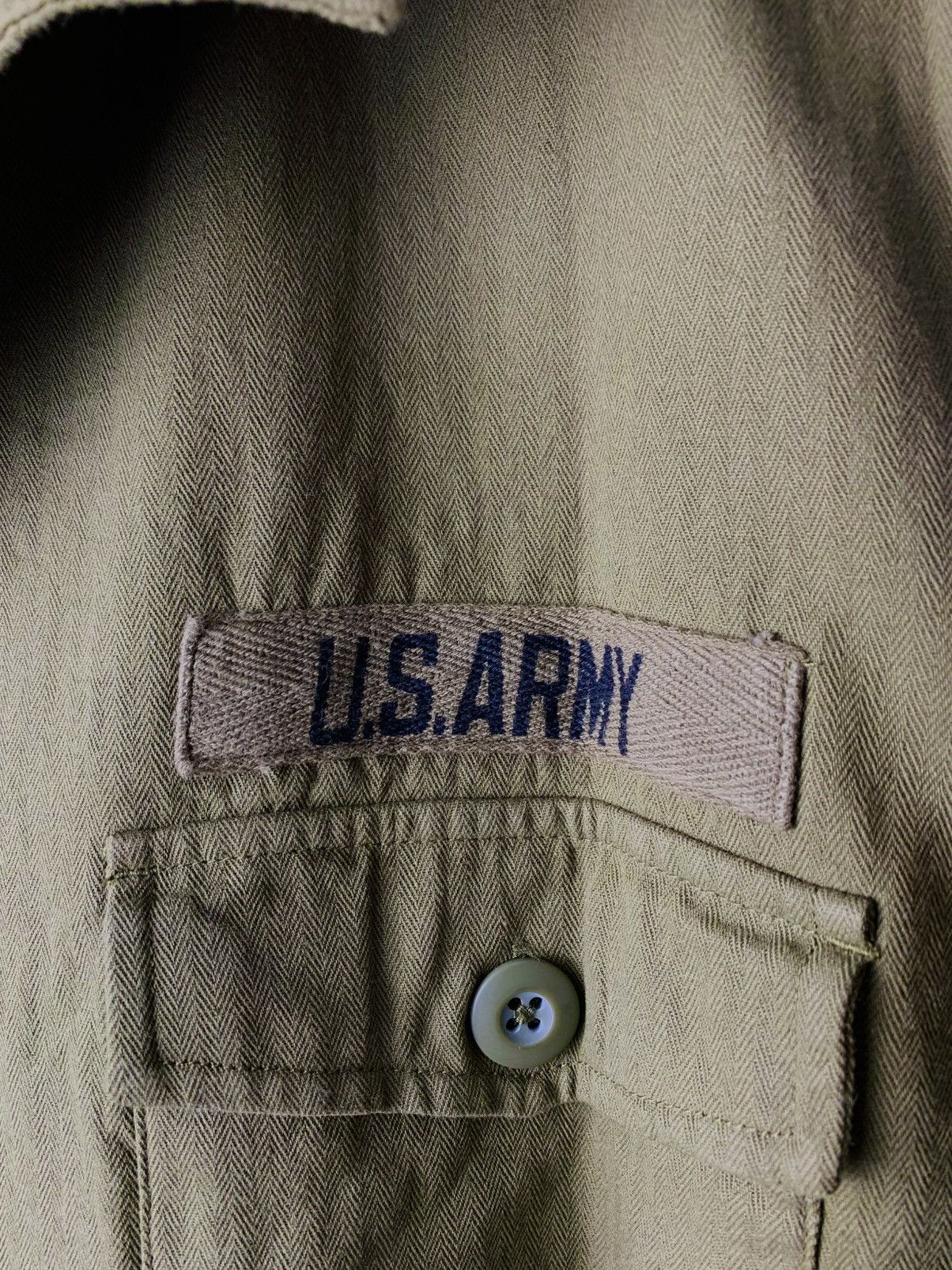 Vintage bundle us army military shirt 80s Size US M / EU 48-50 / 2 - 10 Thumbnail