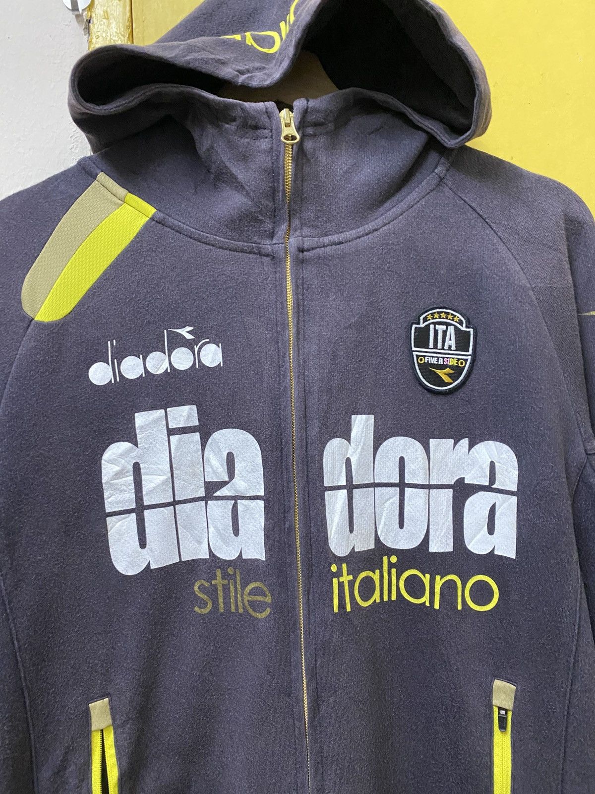 Diadora Diadora Stile italiano Sweater Zipper Size US M / EU 48-50 / 2 - 3 Thumbnail