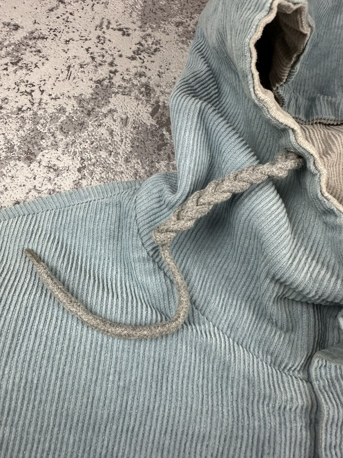 Designer Y2K Zaful Corduroy Colorblock Hooded Jacket Size US M / EU 48-50 / 2 - 7 Thumbnail