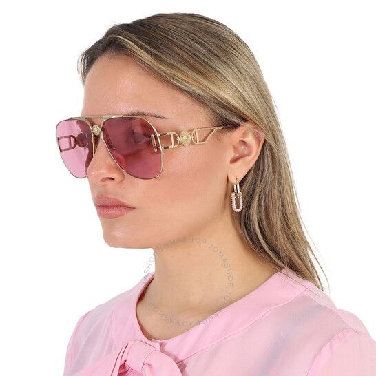 Versace NEW Versace VE2255-1002A4 Gold Size ONE SIZE - 4 Thumbnail