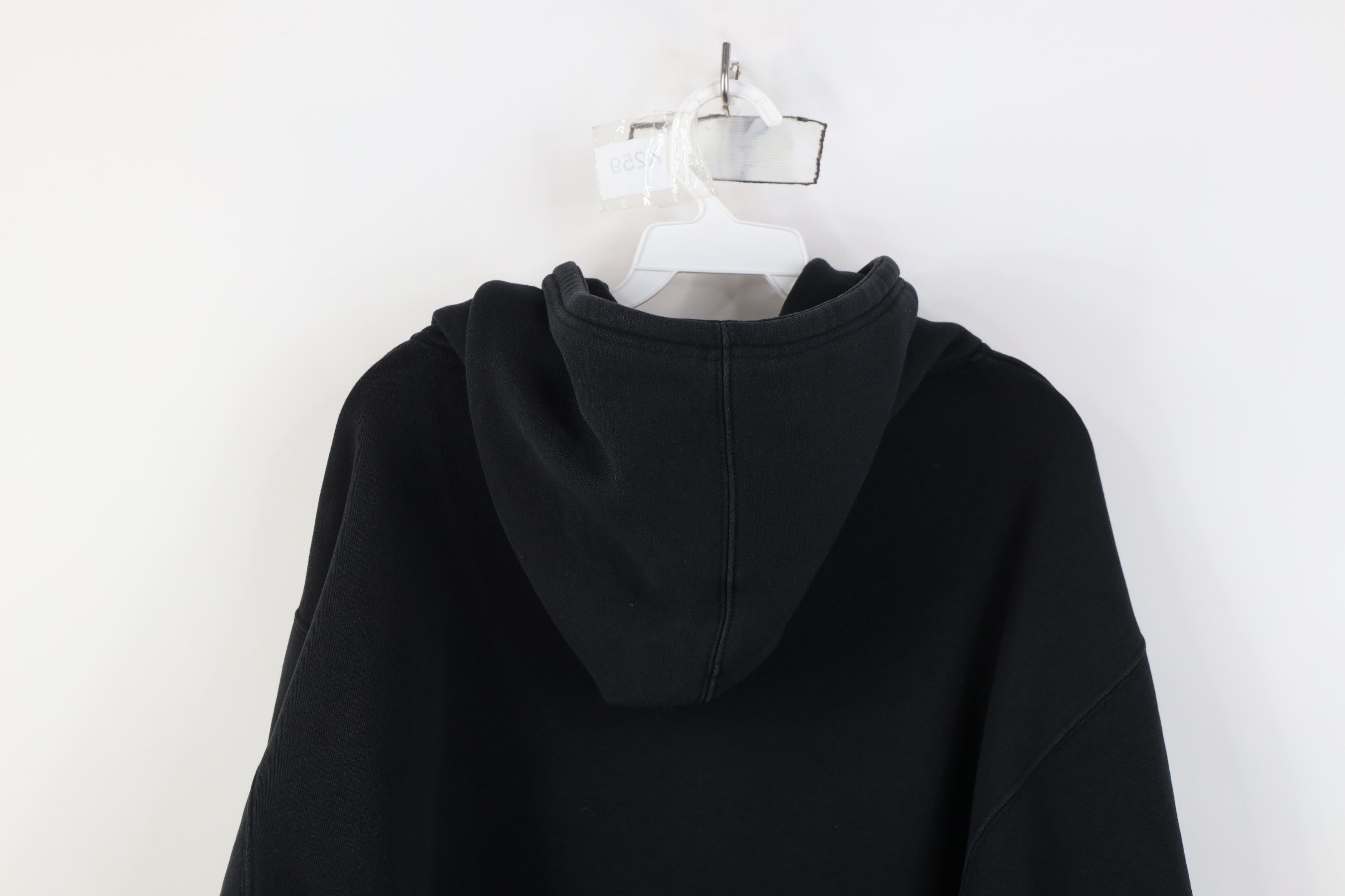 Vintage Vintage Y2K Streetwear Heavyweight Hoodie Sweatshirt Black Size US L / EU 52-54 / 3 - 12 Thumbnail