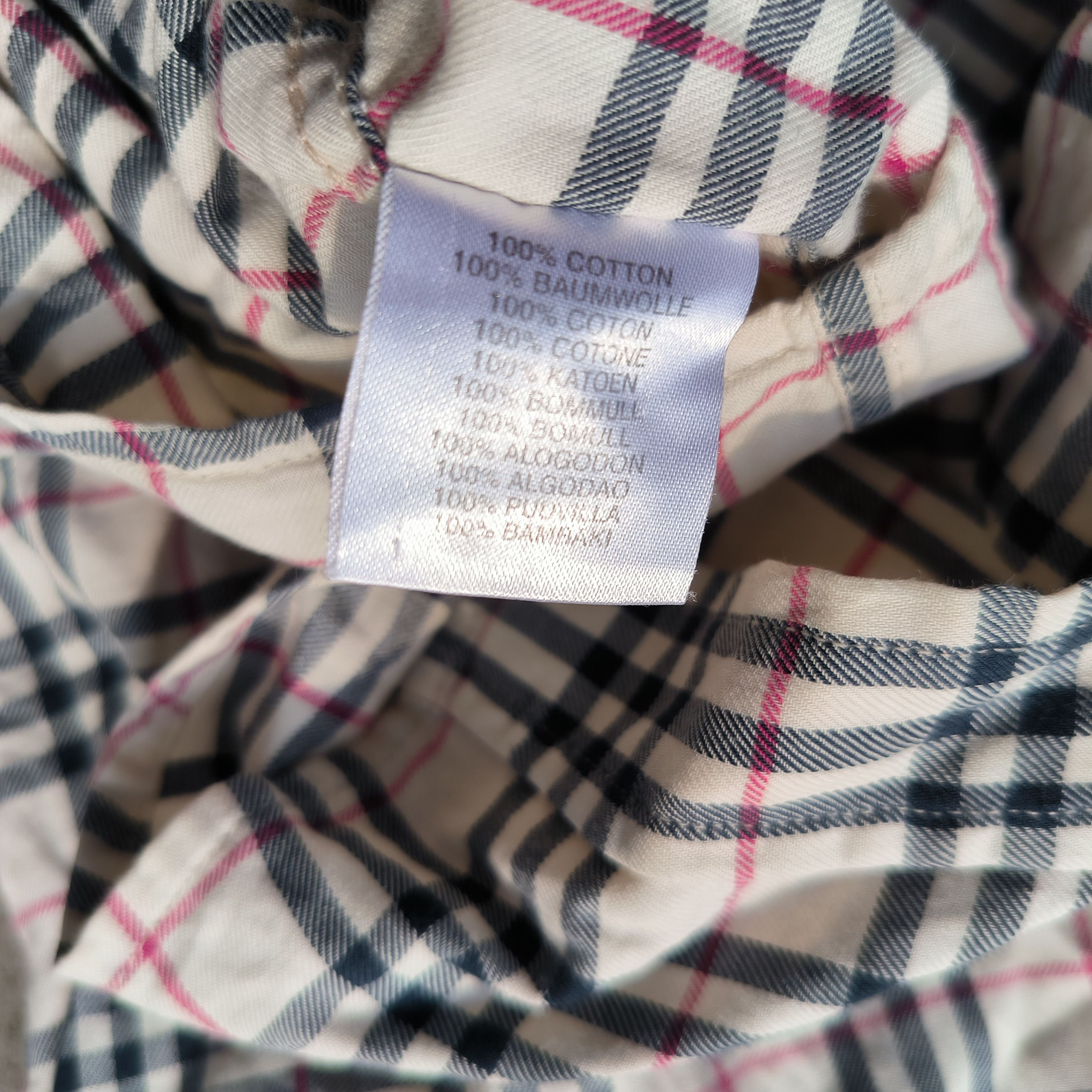 Burberry Vintage Burberry Nova Check Size US S / EU 44-46 / 1 - 6 Thumbnail