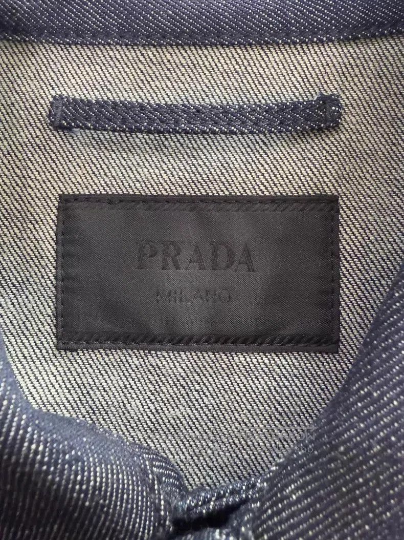 Prada Prada Triangle logo denim jacket Size US M / EU 48-50 / 2 - 3 Thumbnail